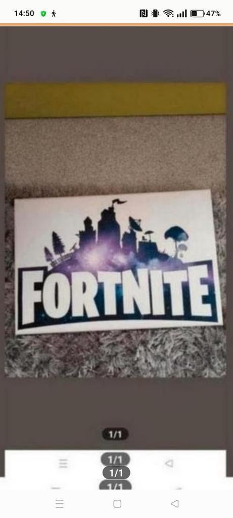 Fortnite schilderij, Ophalen