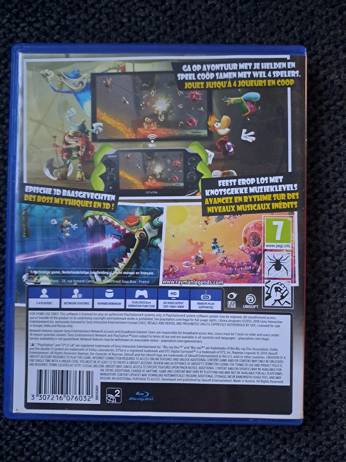 Rayman Legends PS4 - Avontuurlijk platformplezier, Spelcomputers en Games, Eén computer, Ophalen of Verzenden, Zo goed als nieuw