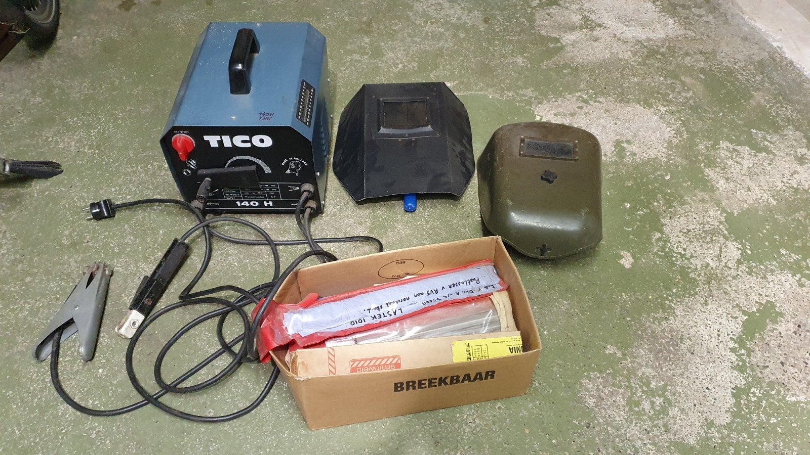 Tico 140 H Lasapparaat met toebehoren, Doe-het-zelf en Verbouw, Ophalen, Gebruikt, Minder dan 150 ampère, Elektroden