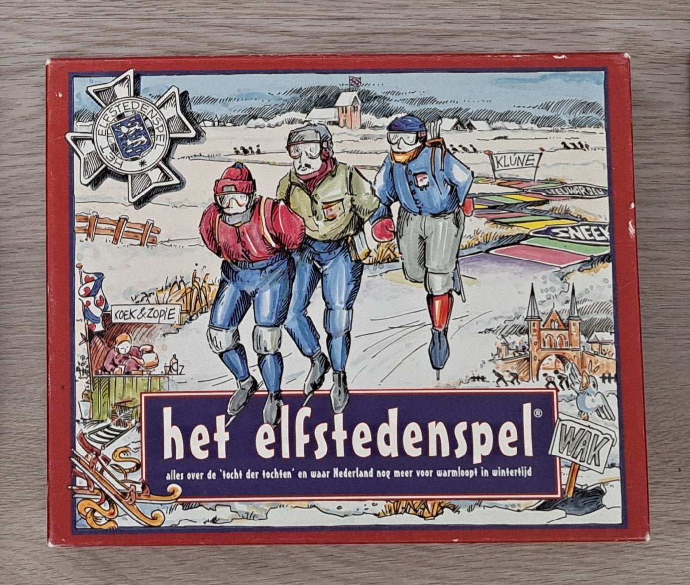 Het elfstedenspel., Ophalen of Verzenden, Nieuw