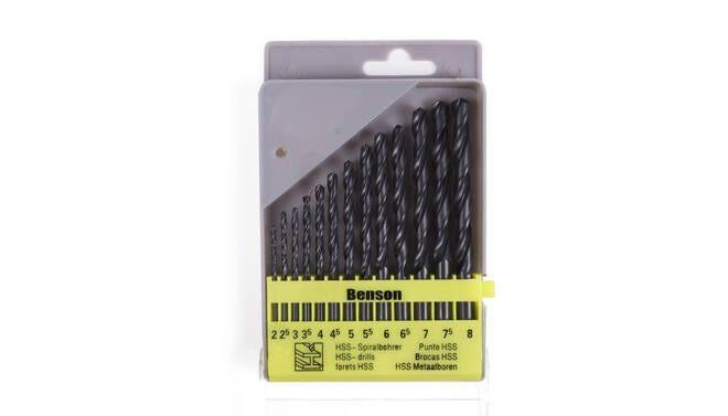 Boorset HSS metaalborenset 13 dlg en 19 dlg stalen cassette, Ophalen, Nieuw