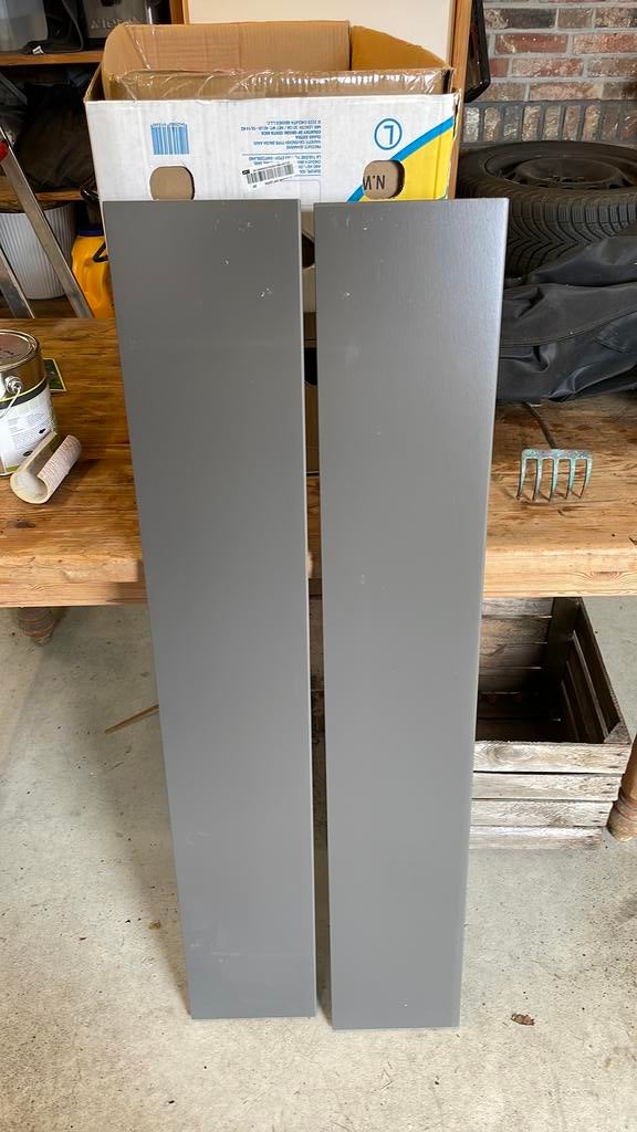 Wandplank grijs ikea, Ophalen, Zo goed als nieuw