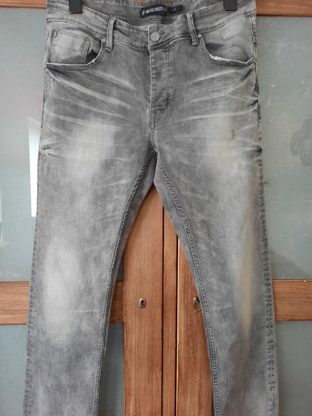 mooie jeans ..zgan .maat 36, Kleding | Heren, Ophalen of Verzenden, Zo goed als nieuw, Own the streets, Grijs