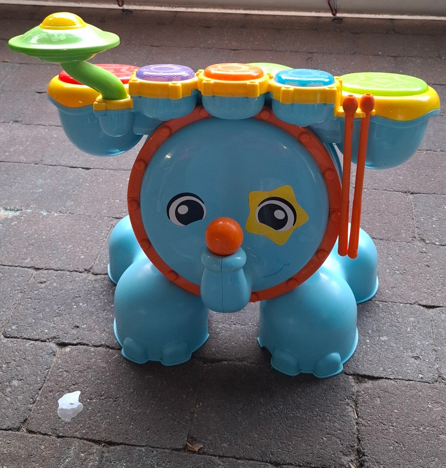Vtech baby rock & leer drumstel, Ophalen, Zo goed als nieuw, 2 tot 4 jaar