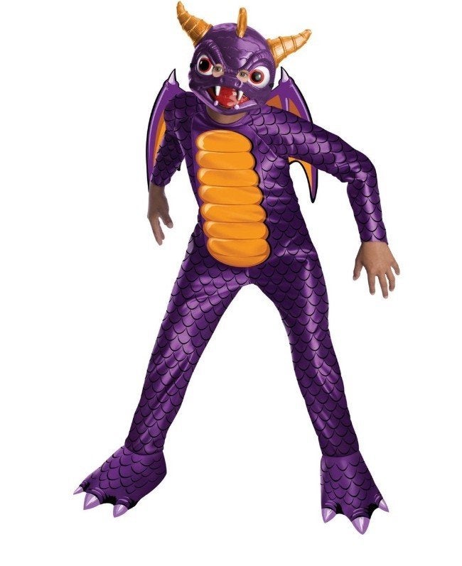 Skylanders Spyro outfit mt 134 / 140, Kinderen en Baby's, Carnavalskleding en Verkleedspullen, Ophalen of Verzenden, Nieuw, 134 t/m 140