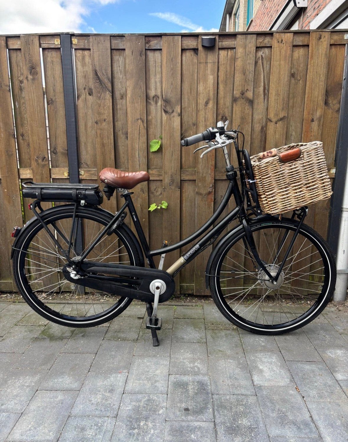 Batavus omafiets, Fietsen en Brommers, Ophalen, Gebruikt