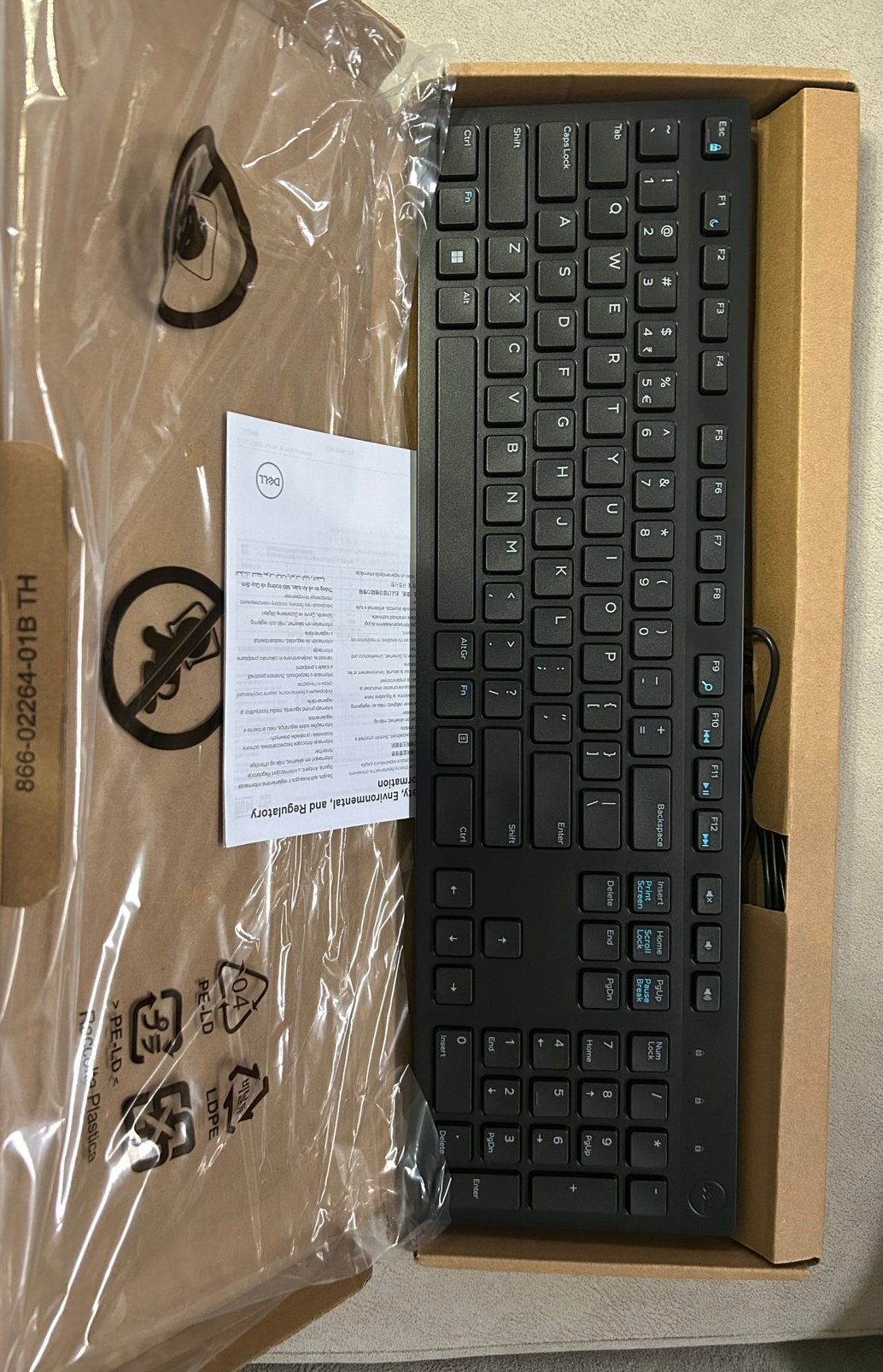 Dell toetsenbord en muis-set - Nieuw in doos, Ophalen of Verzenden, Nieuw, Bedraad