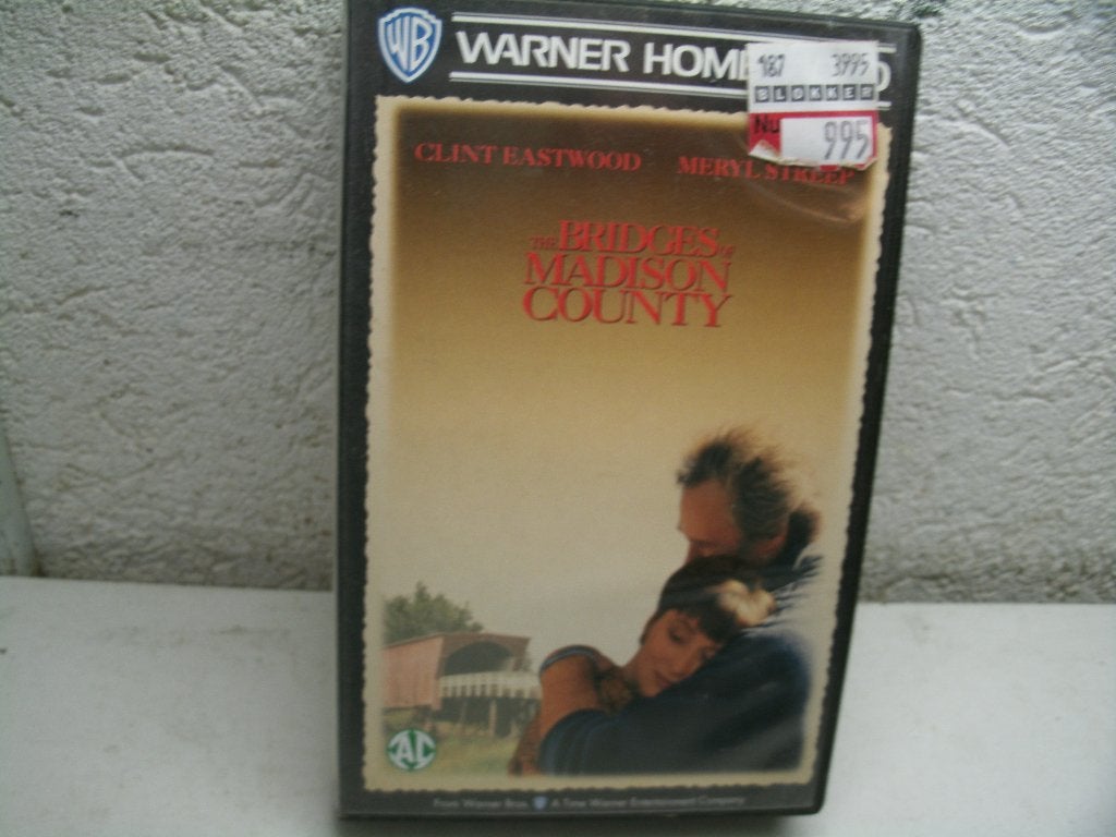 vhs 207b the bridges of madison county, Vanaf 16 jaar, Ophalen of Verzenden, Zo goed als nieuw, Actie en Avontuur