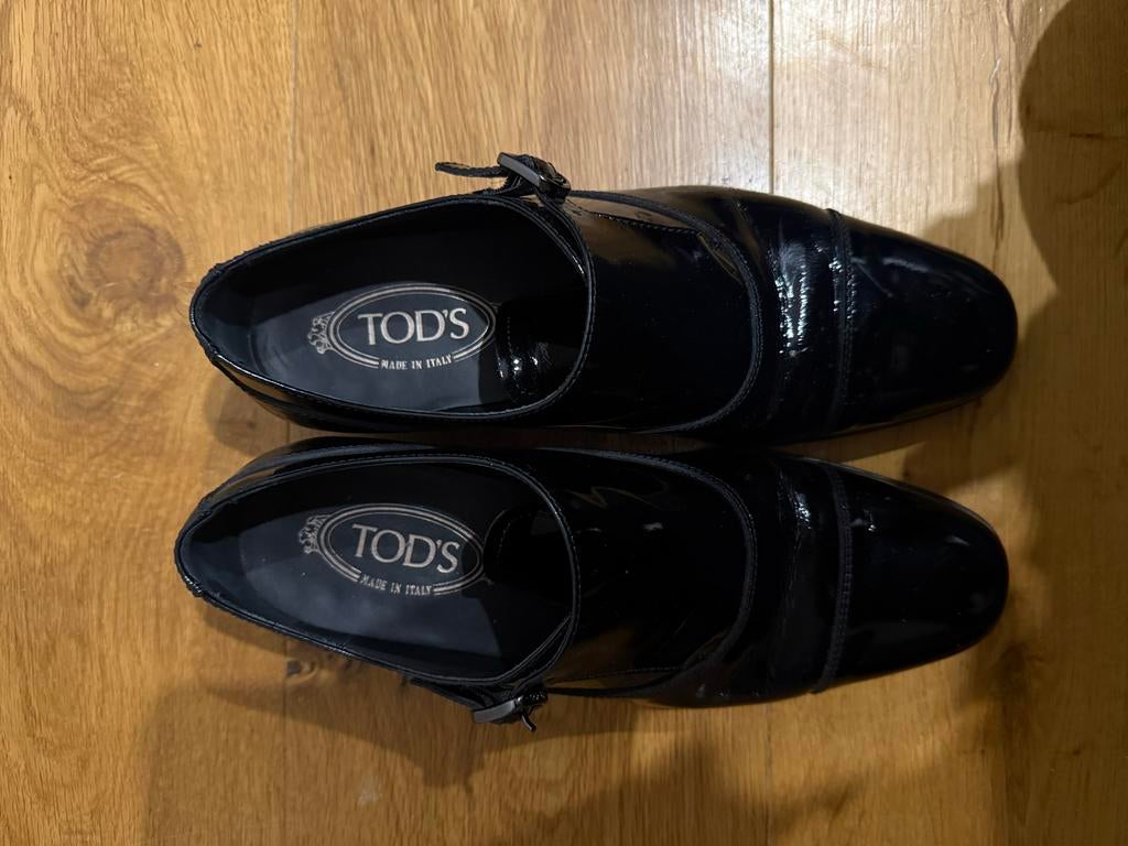 Tod's schoenen, Ophalen, Zo goed als nieuw, Zwart, Schoenen met lage hakken