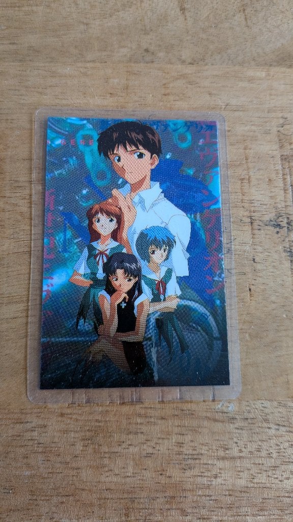 Neon Genesis Evangelion trading card jaren 90, Ophalen of Verzenden, Zo goed als nieuw