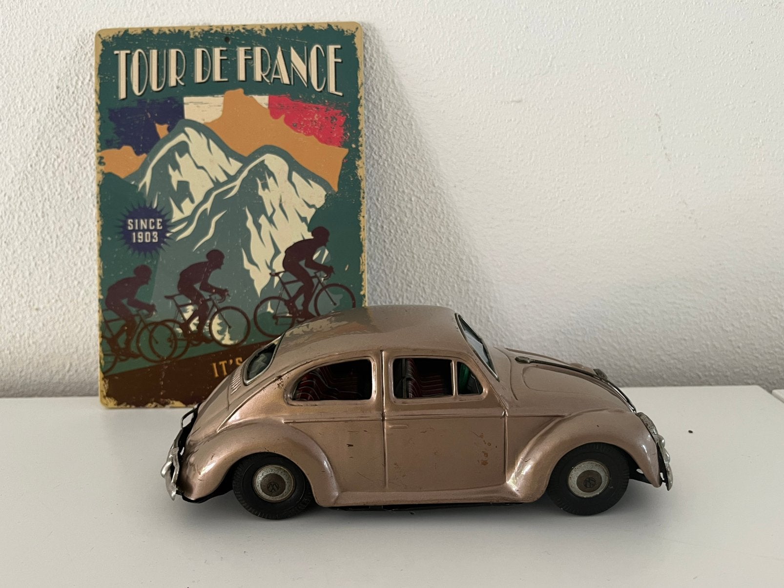 Bandai Volkswagen Kever, Antiek en Kunst, Antiek | Speelgoed, Ophalen of Verzenden