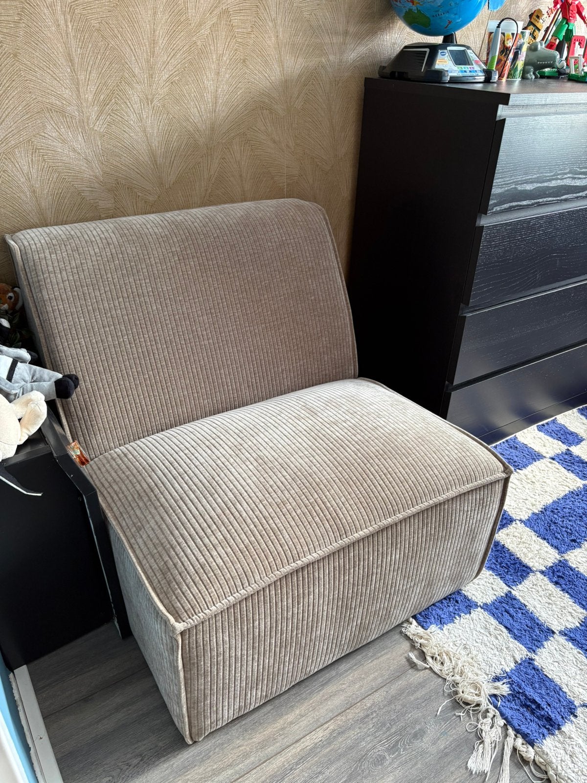 Fauteuil, Eenpersoons, 75 tot 100 cm, Ophalen of Verzenden, Zo goed als nieuw