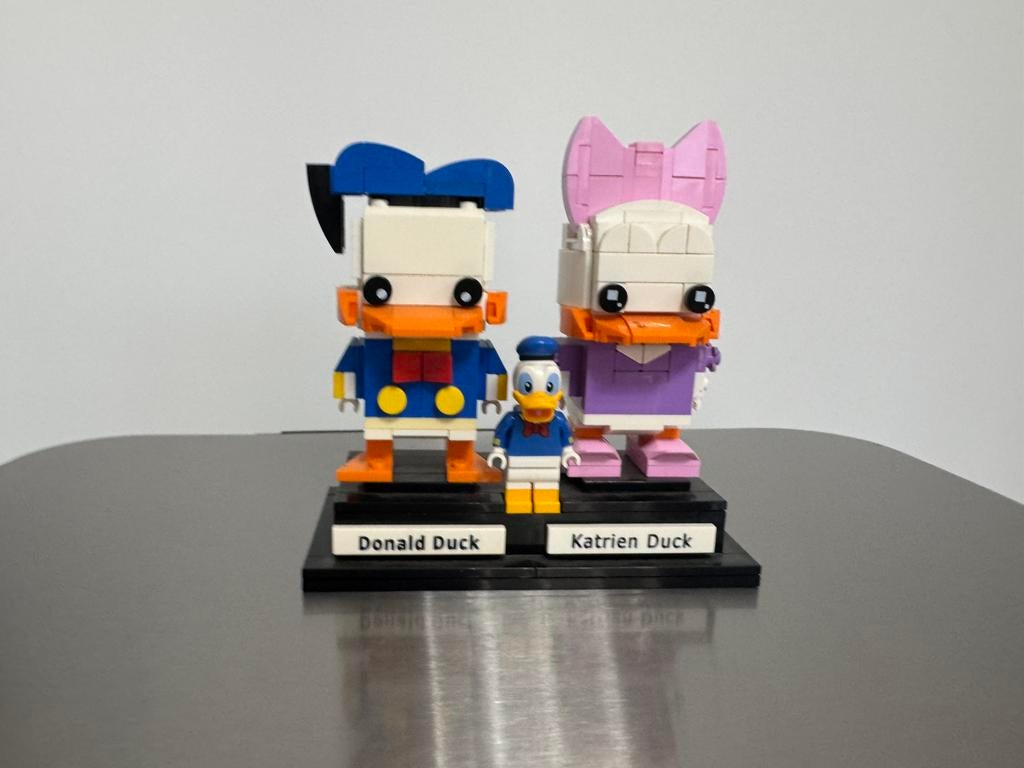 LEGO MOC BrickHeadz Donald Duck & Katrien Duck, MOC (eigen creatie), BrickHeadz, Lego, Info@lego.nl