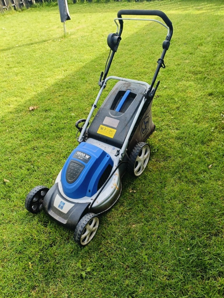 grasmaaier en strimmer elektrisch, Ophalen, Gebruikt, Elektrische grasmaaier, Opvangbak