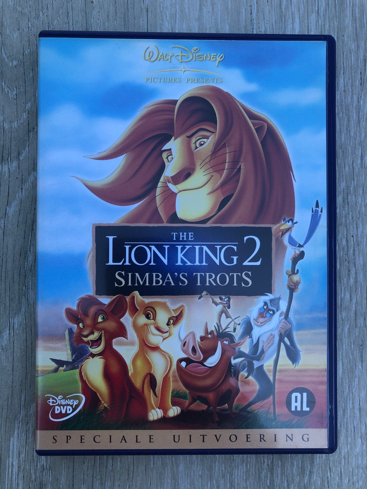 De Leeuwenkoning 2: Simba's Trots - Speciale Uitvoering DVD, Alle leeftijden, Nederlands, Familie, Film