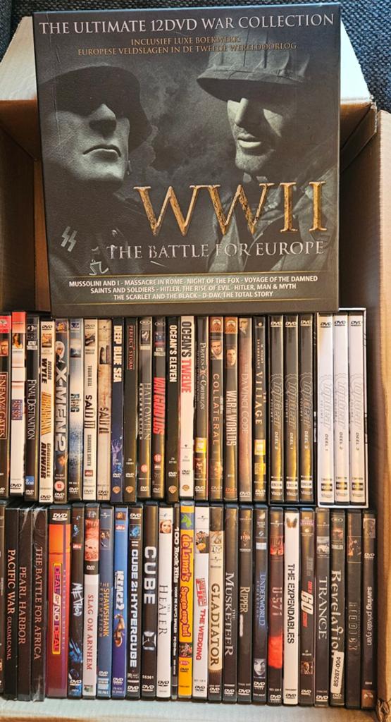 Grote DVD's: collectie Oorlogsfilms, Actie & Meer, Vanaf 16 jaar, Ophalen of Verzenden, Gebruikt