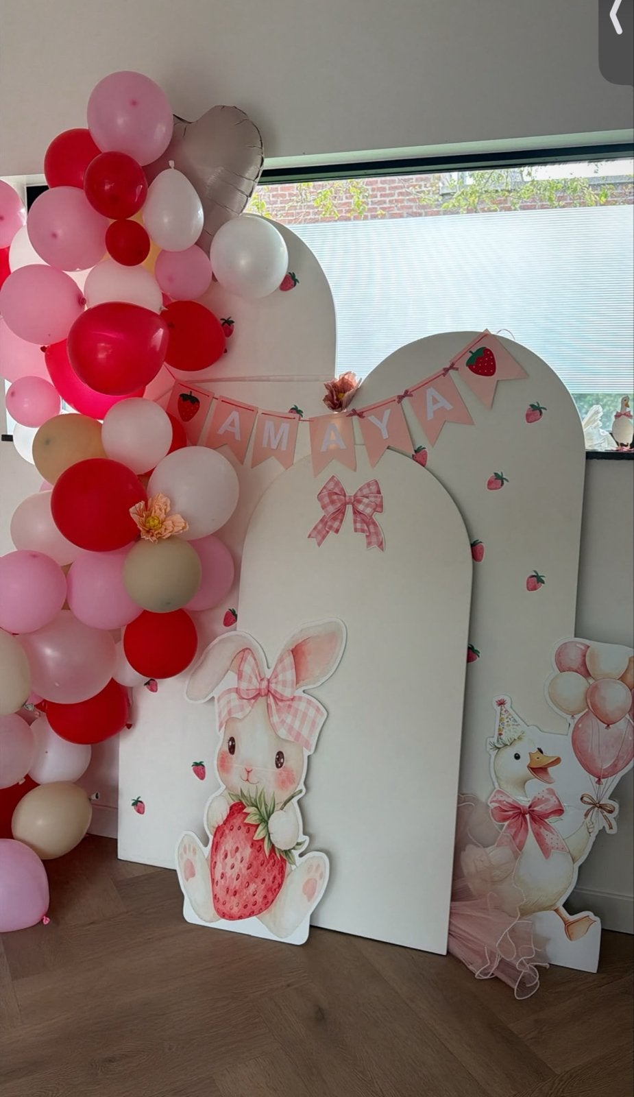 3 Blanco Banners voor Feestversiering, Ophalen, Nieuw, Versiering, Overige