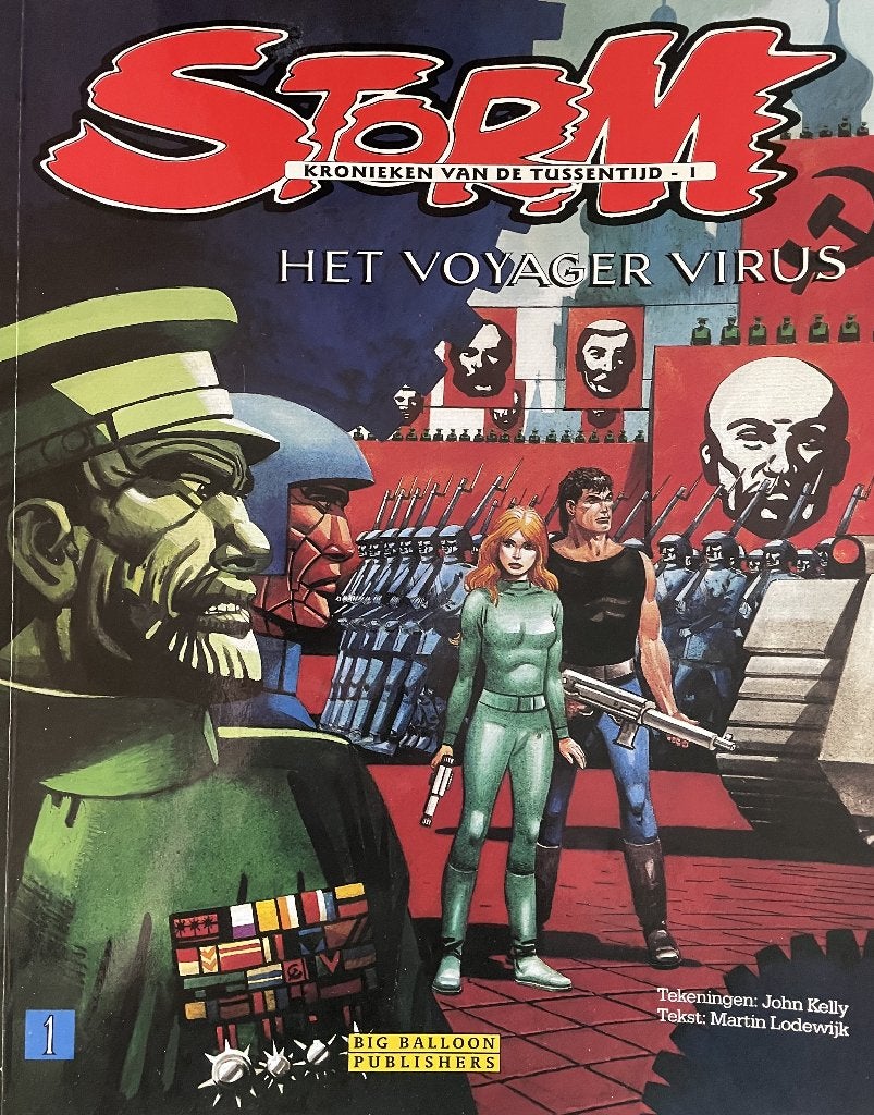 Storm (de Kronieken van de Tussentijd) 2.50 euro, Boeken, Eén stripboek, Ophalen of Verzenden, Gelezen