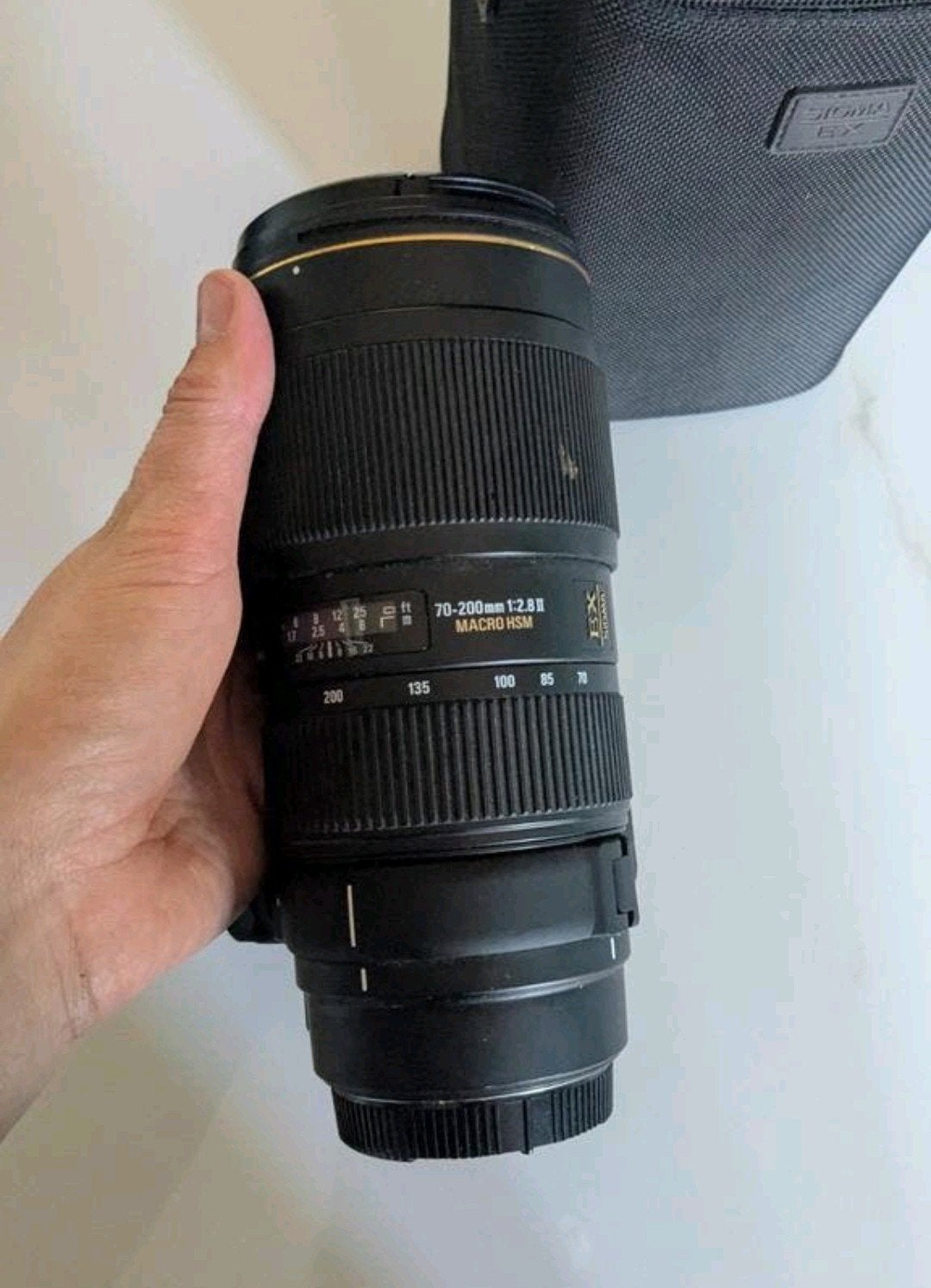 Sigma 70-200mm f/2.8 II EX DG Macro HSM Canon EF, Ophalen