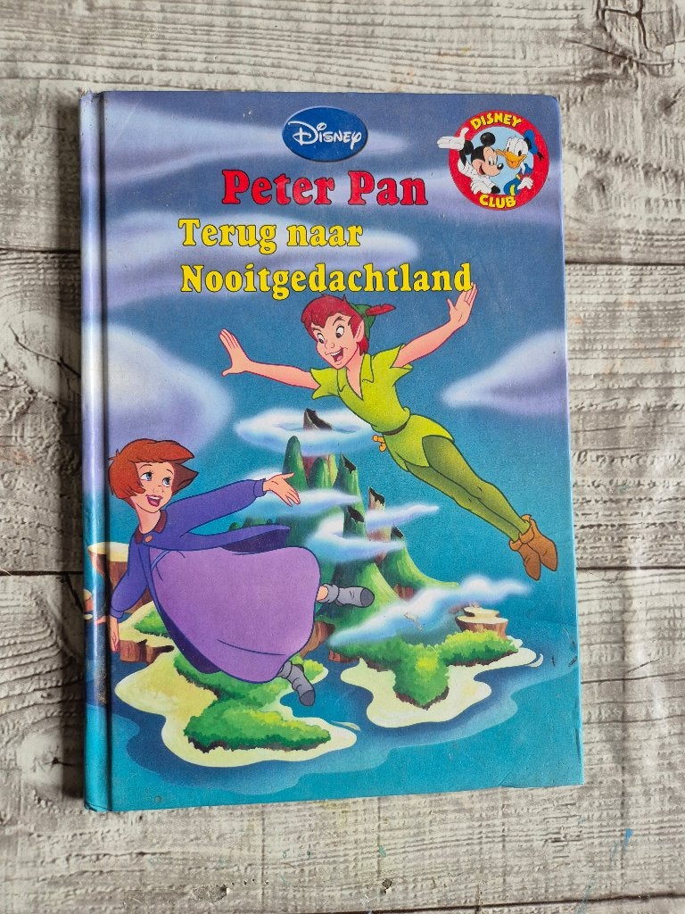 Boek Peter pan. Terug naar nooitgedachtland. Disney disney, Ophalen, Zo goed als nieuw, Sprookjes