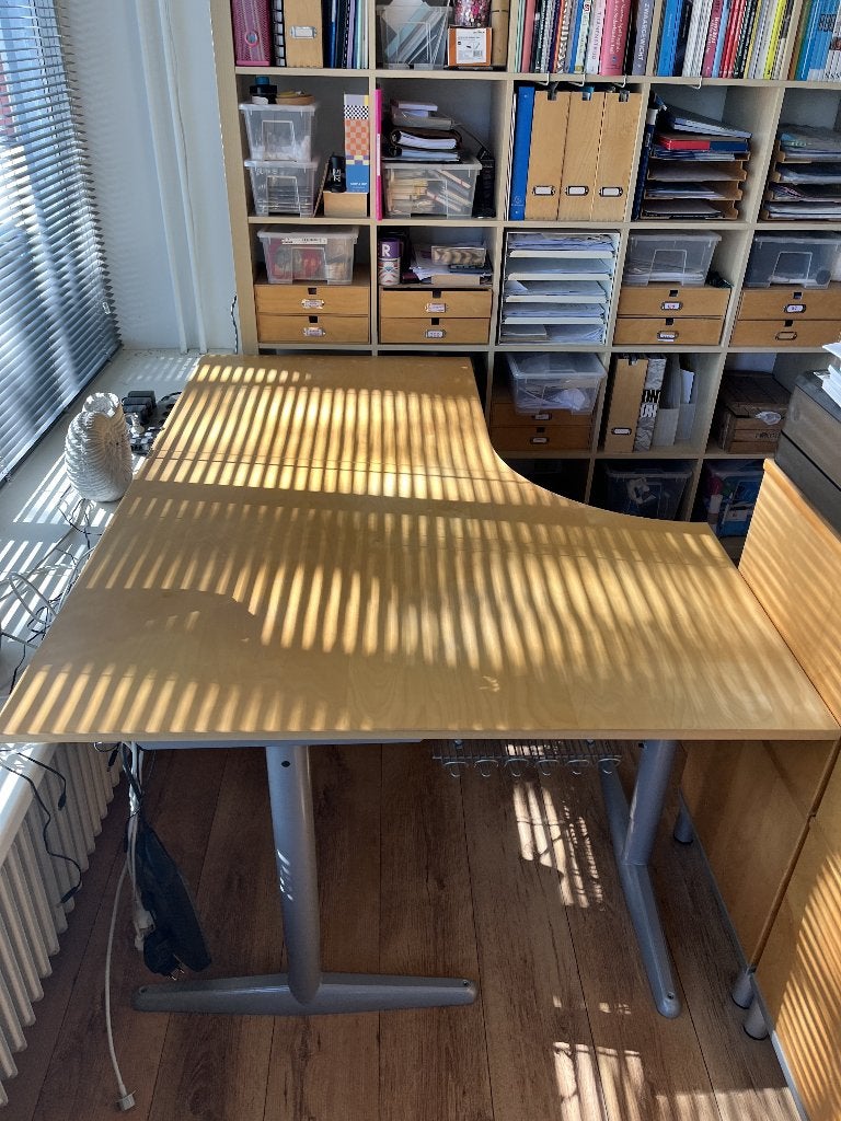 Ikea Effektiv bureau, Ophalen, Gebruikt