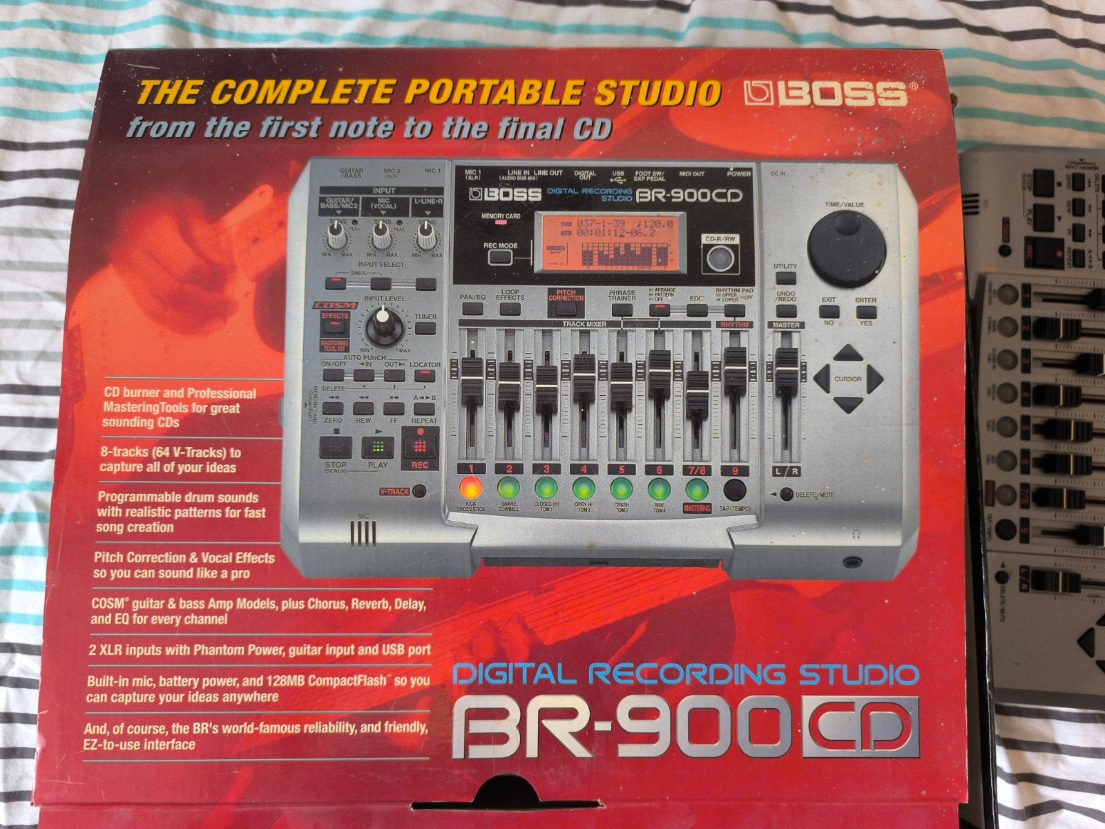 BR-900CD digital multitrack recorder/workstation, Audio, Tv en Foto, Professionele Audio-, Tv- en Video-apparatuur, Verzenden