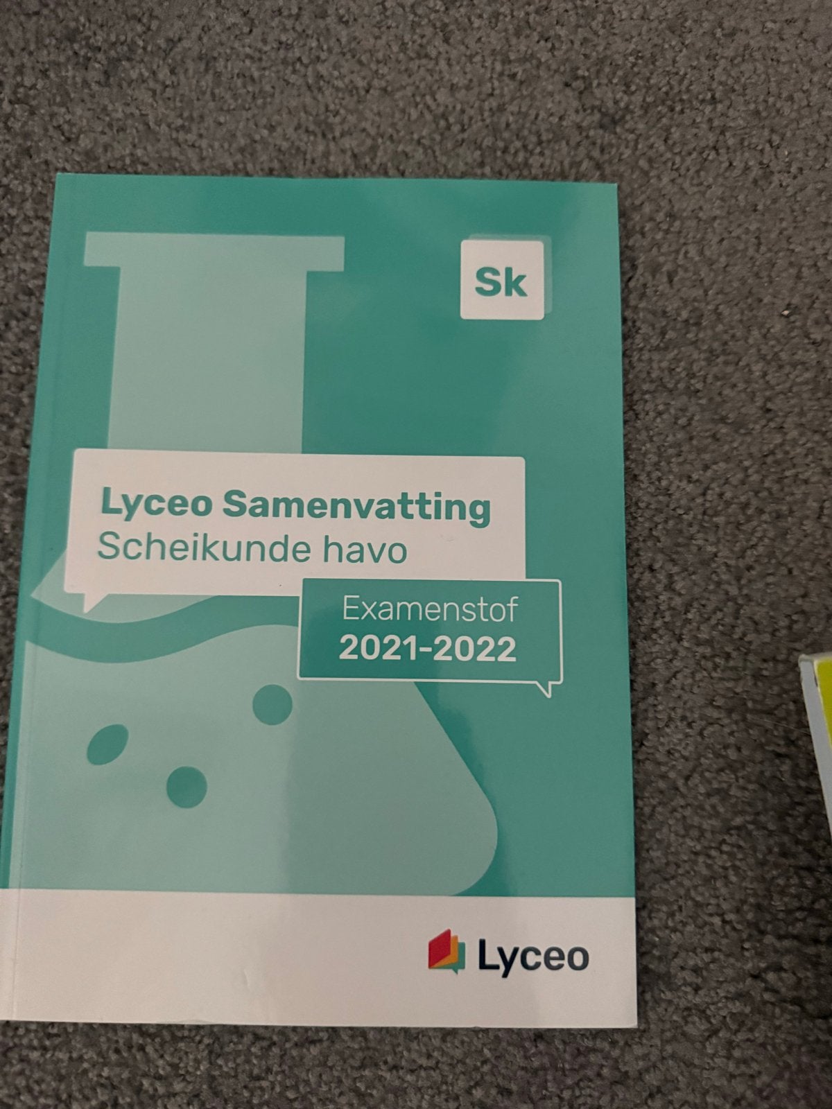 Lyceo Samenvatting Scheikunde havo Examenstof 2021-2022, Boeken, Ophalen of Verzenden, Beta, Zo goed als nieuw, HBO