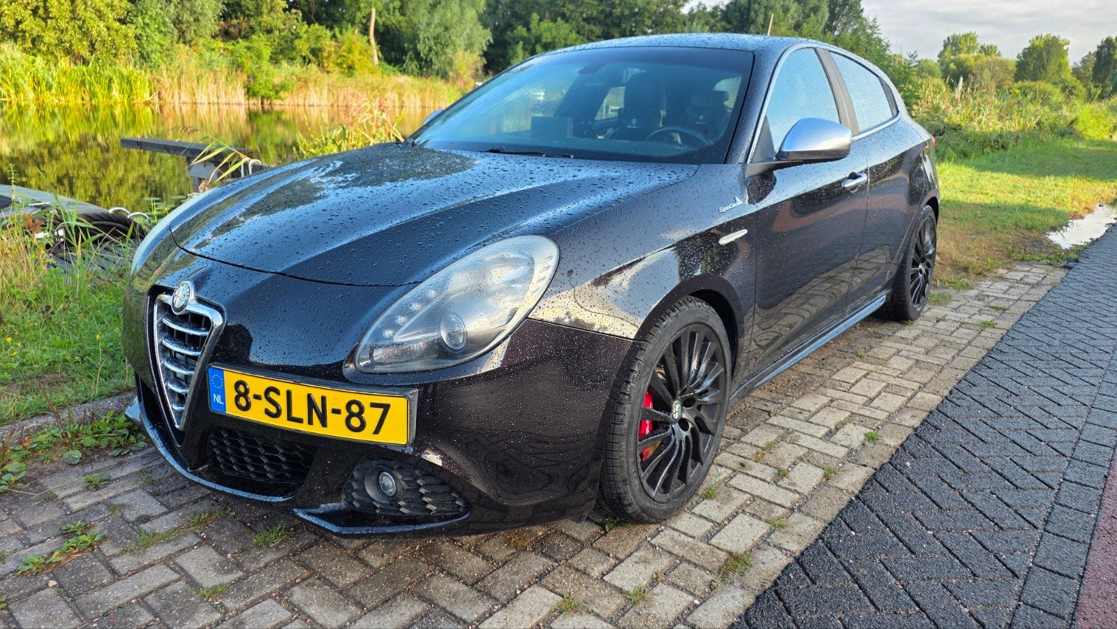 Alfa Romeo Giulietta 1.4 Turbo Multi AIR TCT 2013 Zwart, Auto's, Alfa Romeo, 1280 kg, Zwart, 4 cilinders, Origineel Nederlands