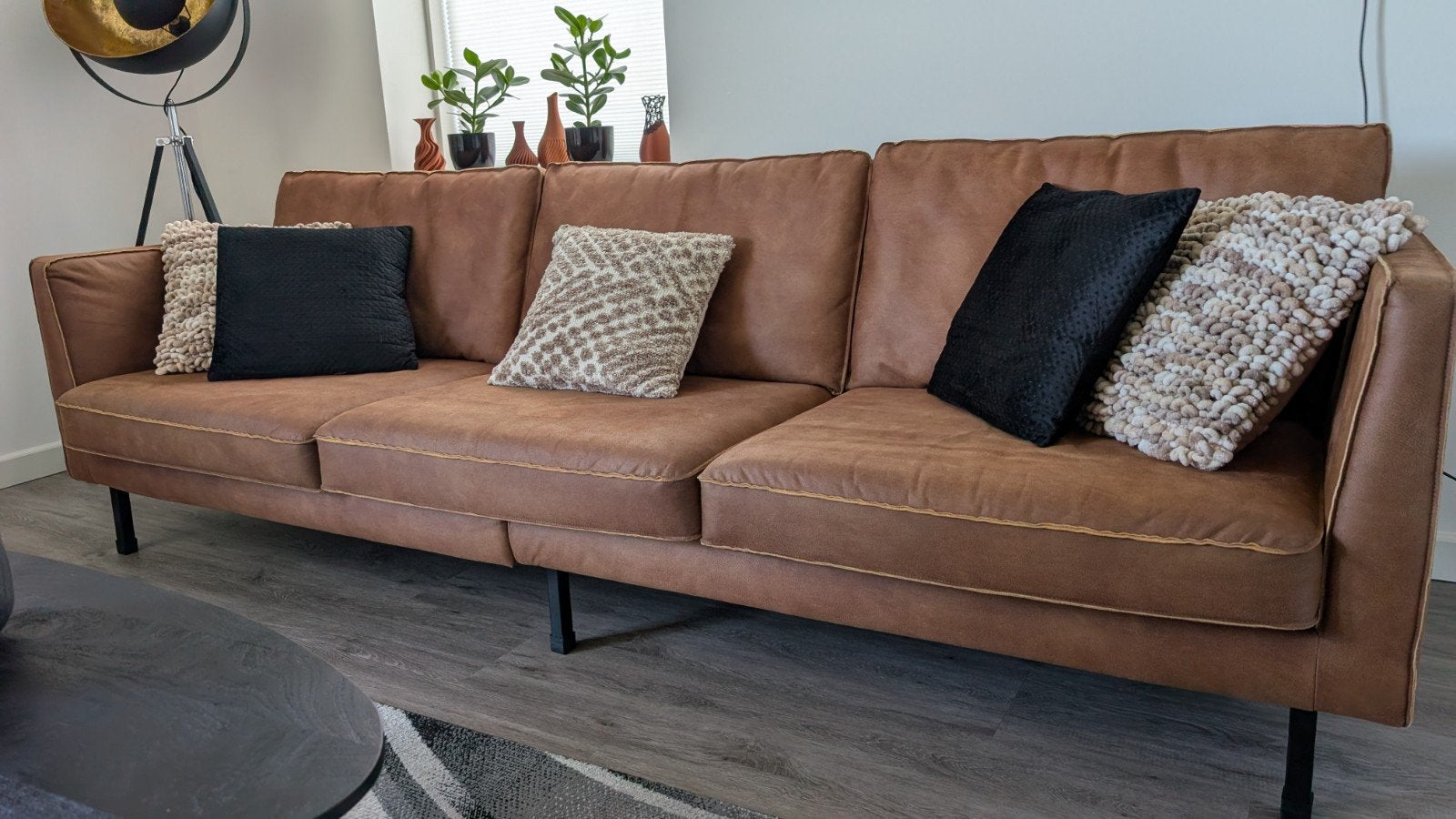 Bankstel, Huis en Inrichting, Banken | Bankstellen, Ophalen, Overige materialen, 250 tot 300 cm, 75 tot 100 cm
