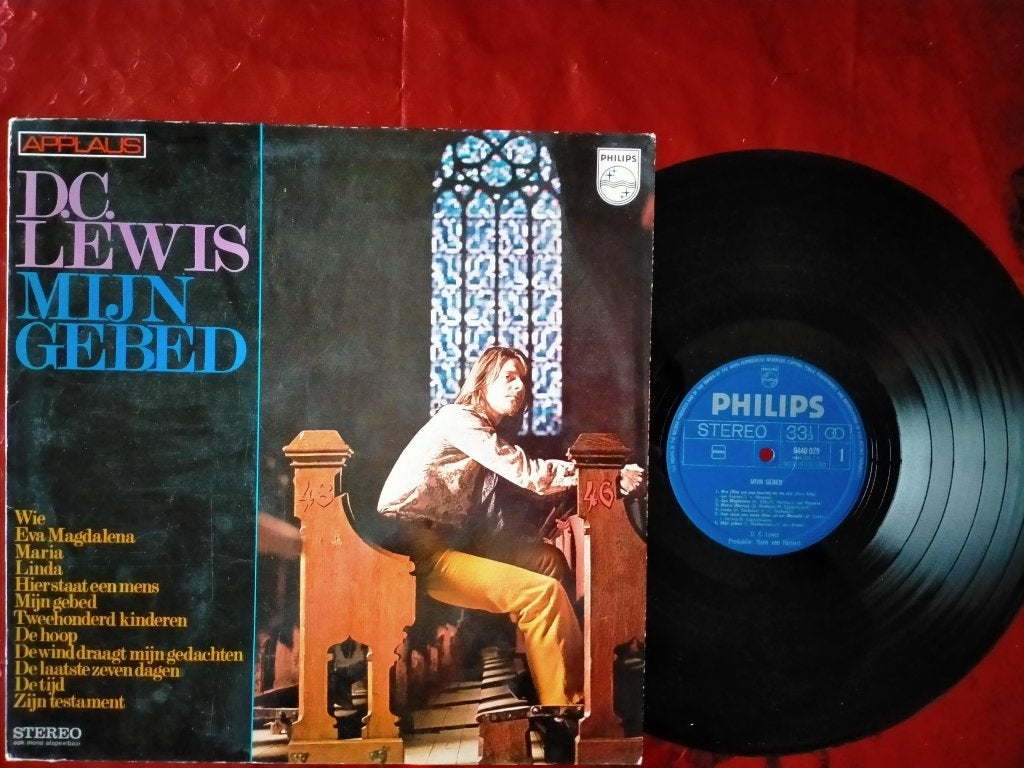 LP   -   D.C. Lewis  –  Mijn Gebed  –  1970, Ophalen of Verzenden, Zo goed als nieuw, 12 inch, Fotohoes