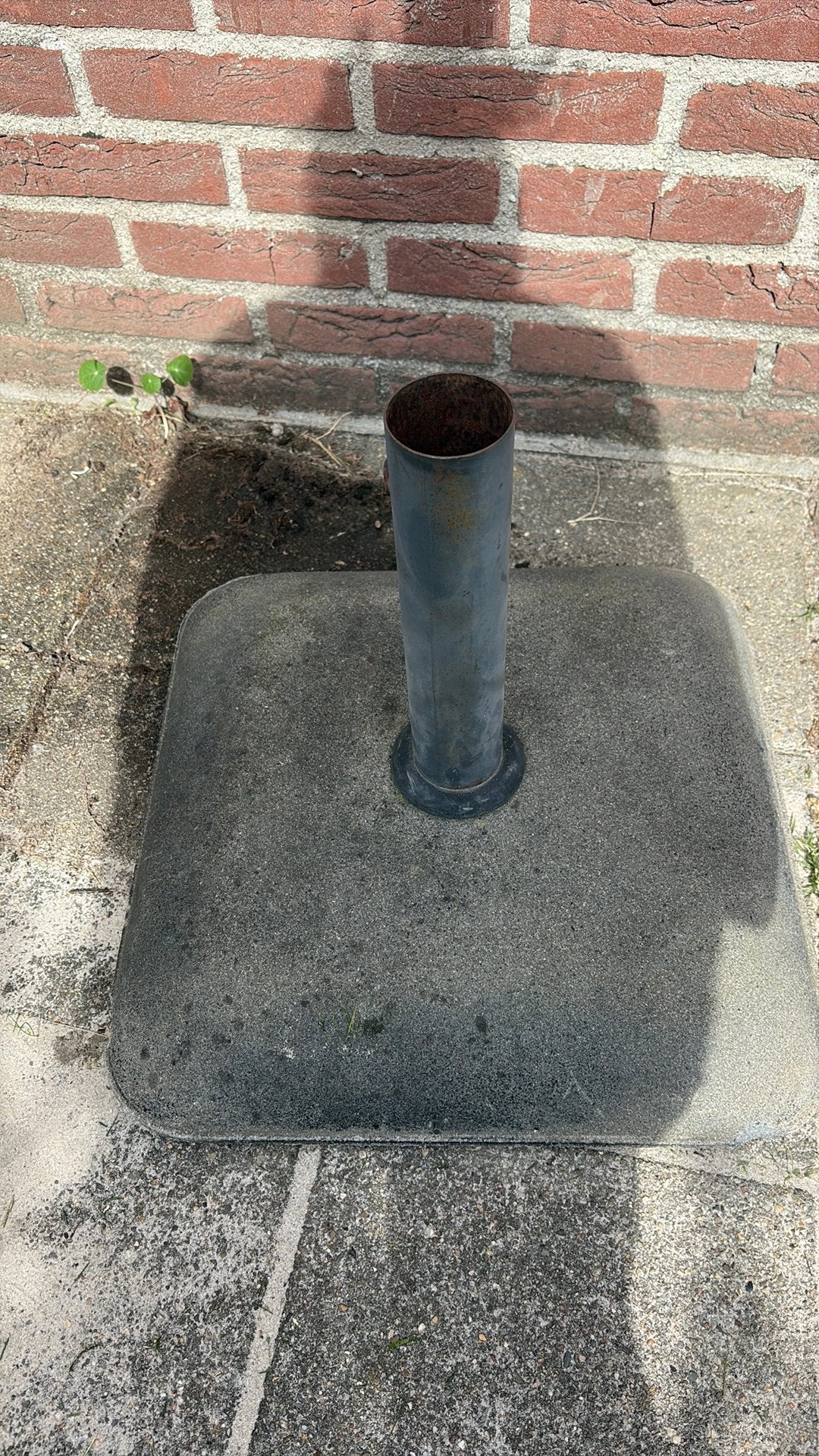 Parasol voet, Ophalen, Zo goed als nieuw, Minder dan 1 meter, Parasolvoet