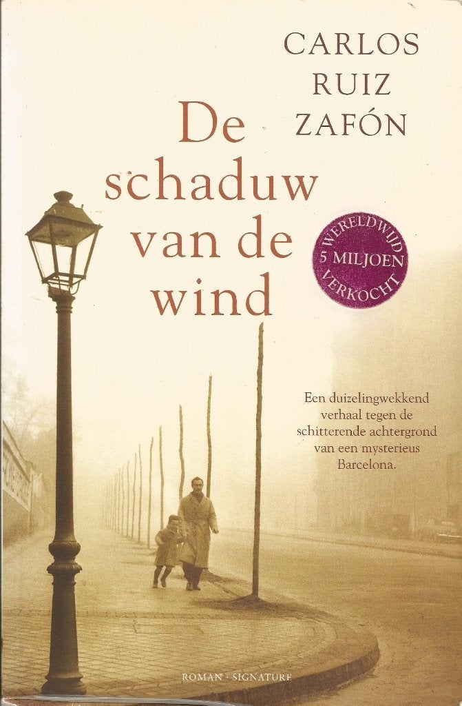 De schaduw van de wind	Carlos Ruiz Zafon, Boeken, Ophalen of Verzenden, Carlos Ruiz Zafon