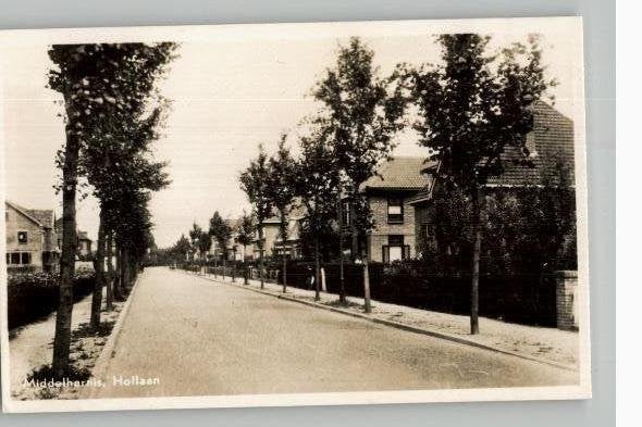 Midelharnis Hoflaan uitg Boekhoven, Ophalen of Verzenden, 1920 tot 1940, Ongelopen, Zuid-Holland