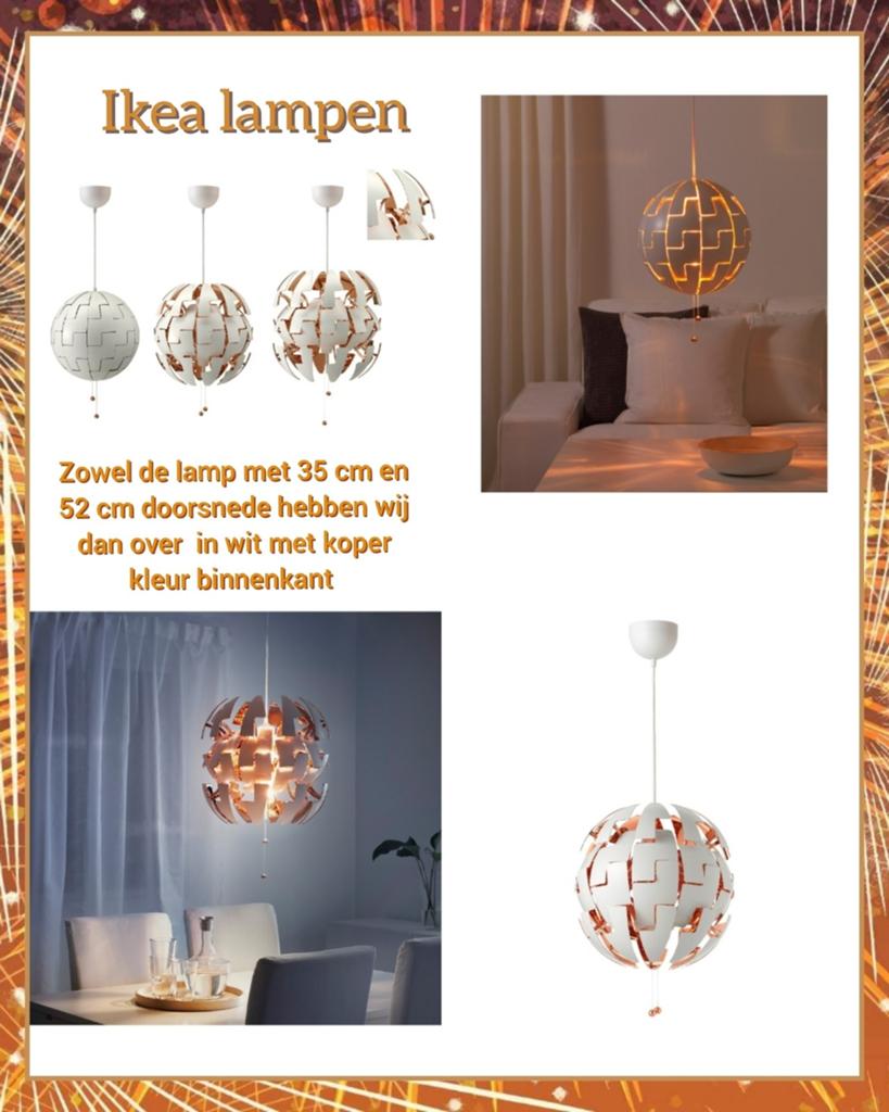 Ikea lampen, Huis en Inrichting, Ophalen of Verzenden