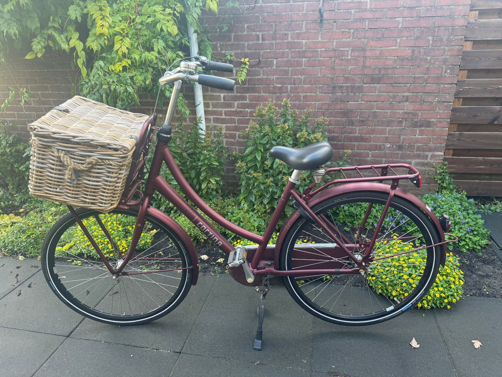 Cortina Tranport U4, Fietsen en Brommers, Ophalen, Terugtraprem, 47 tot 50 cm, Versnellingen