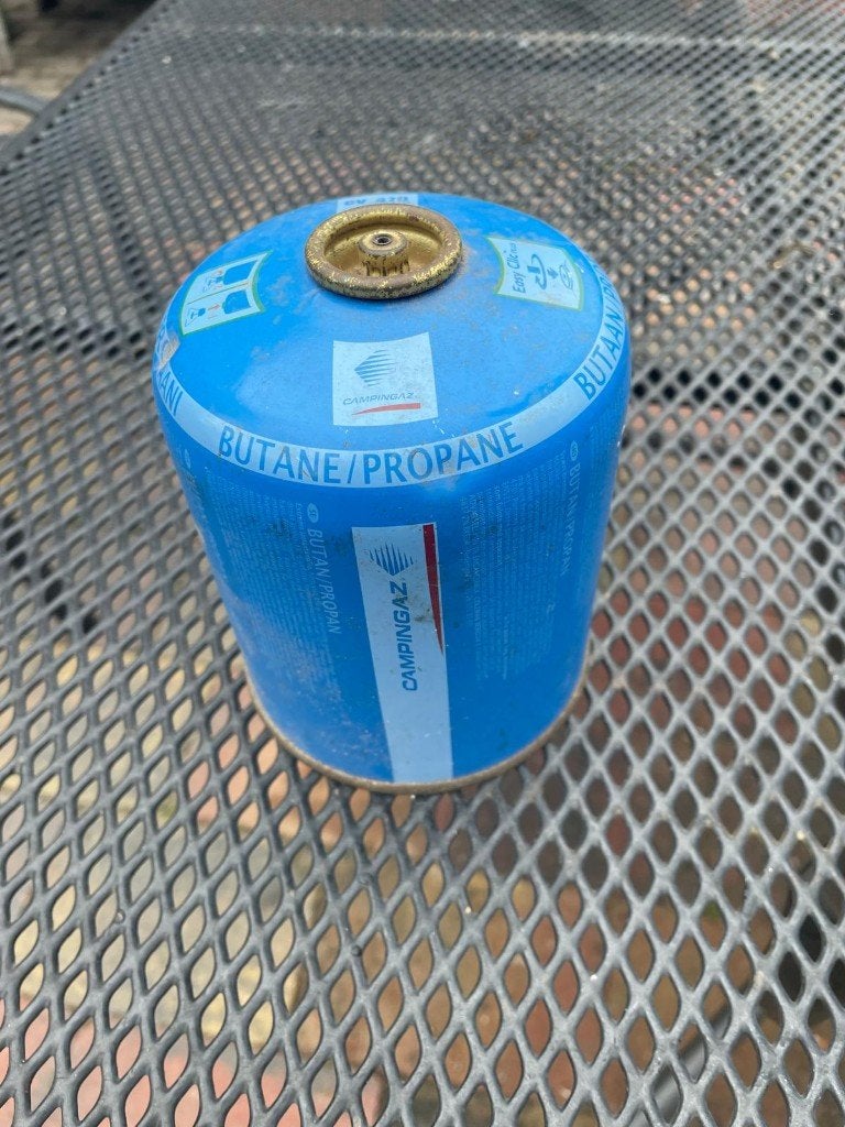 campinggas patroon, Caravans en Kamperen, Ophalen, Zo goed als nieuw