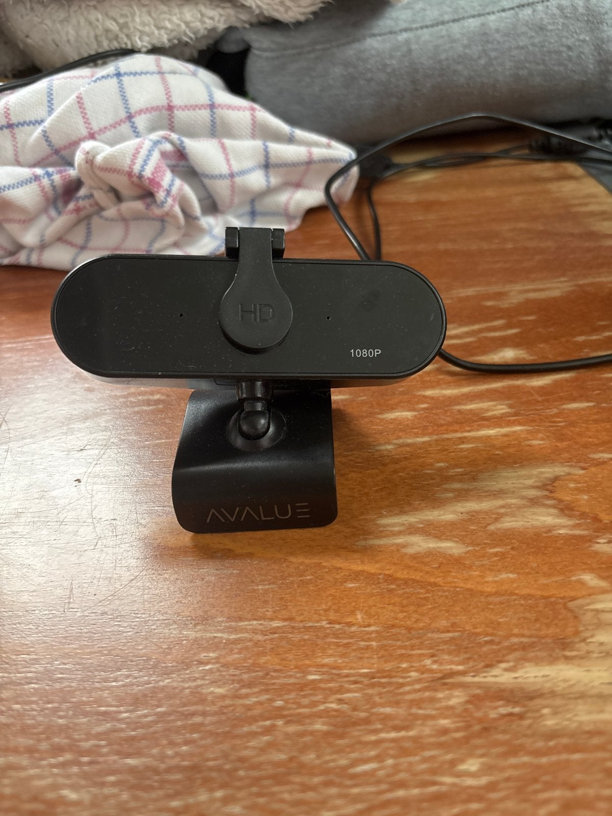 Trust 1080P Webcam - Gebruikt, Computers en Software, Webcams, Ophalen, Gebruikt, Windows, Monitorclip