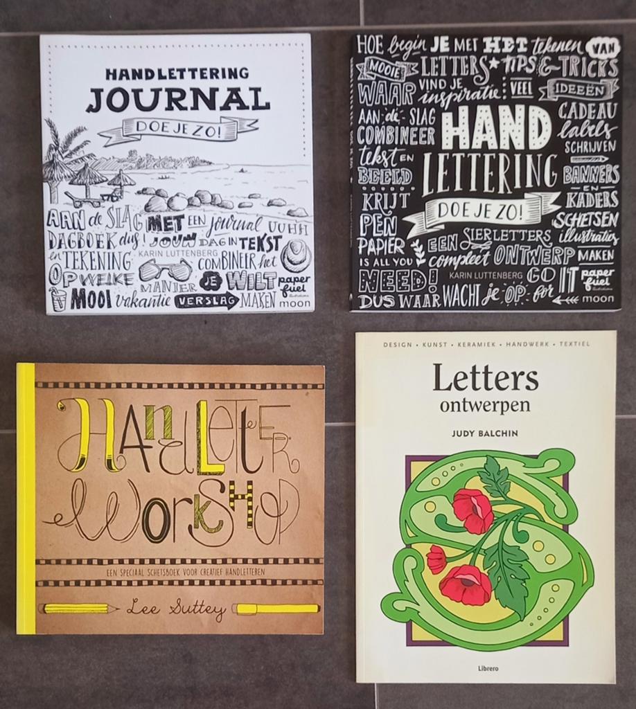 Boeken Handlettering, Boeken, Ophalen, Zo goed als nieuw, Overige onderwerpen