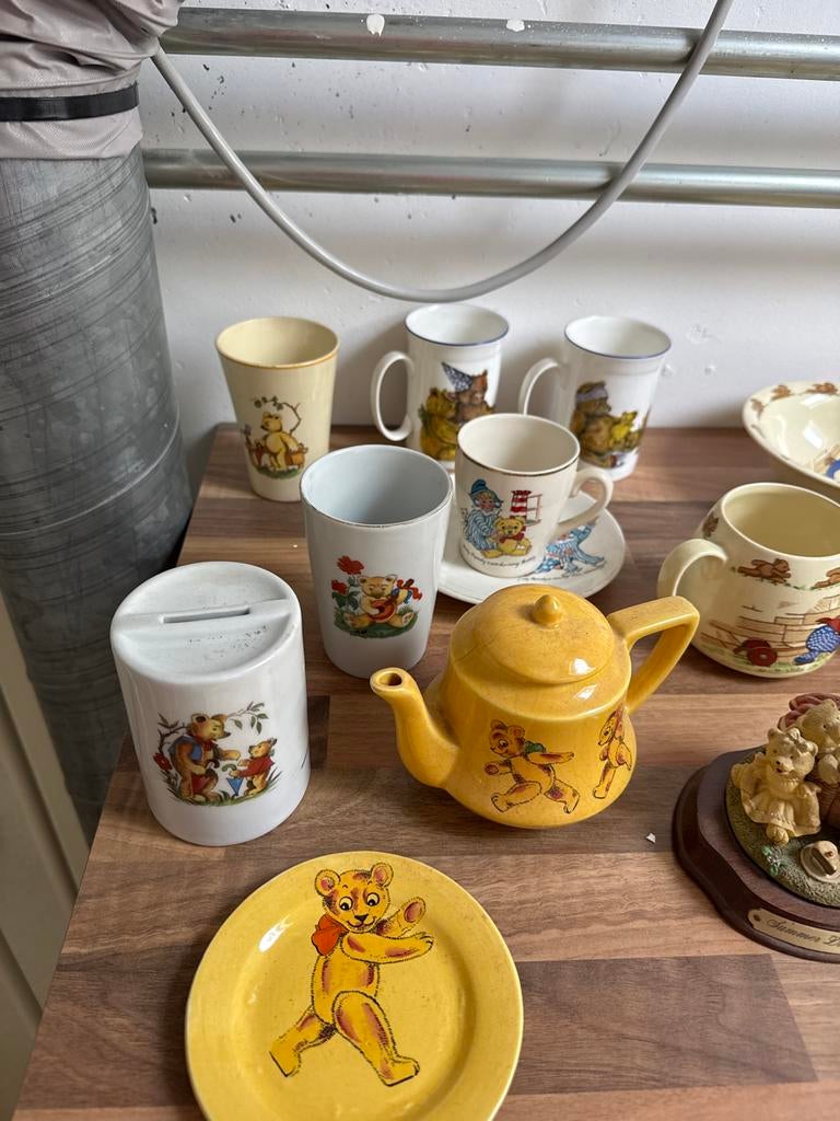 Grote beren Serviescollectie - Vintage, Gebruikt, Keramiek, Ophalen of Verzenden, Overige stijlen