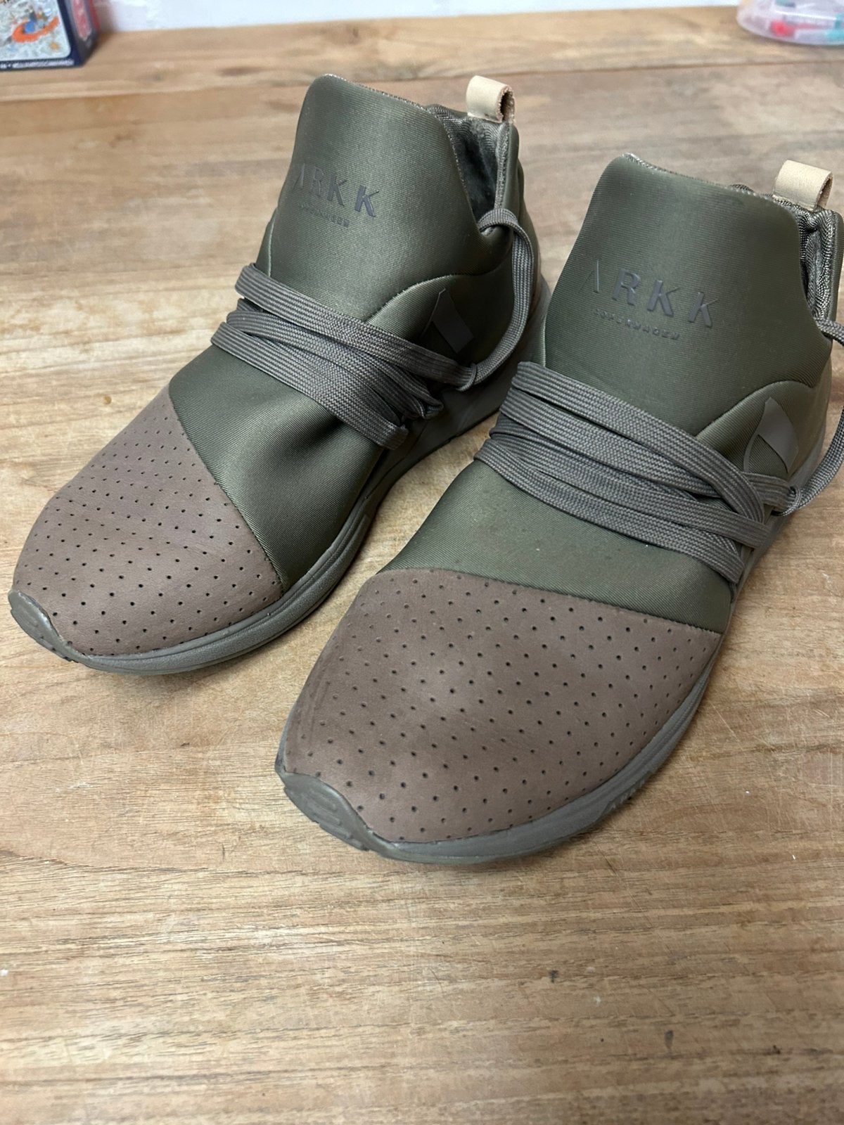 Arkk Copenhagen schoen, Ophalen, Groen, Sneakers of Gympen, Zo goed als nieuw