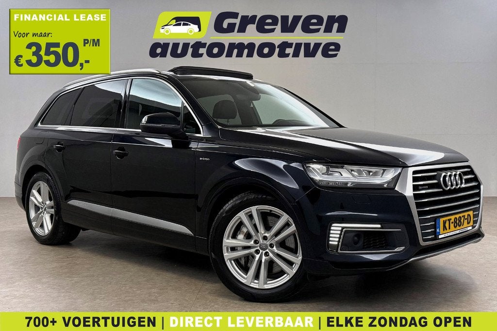 Audi Q7 E-Tron 3.0 TDI Quattro S-Line | Luchtvering | Pano |, Auto's, Audi, Automaat, Automatische klimaatregeling, Gebruikt, Euro 6