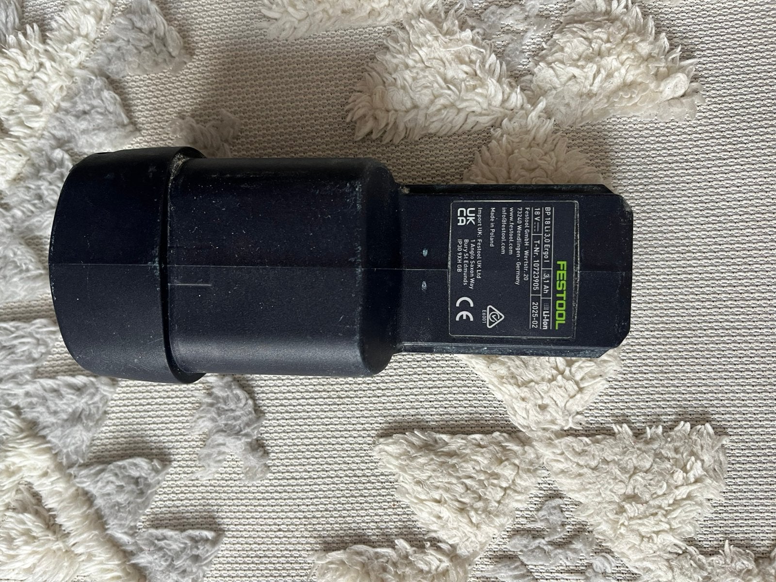 Festool BP 18 Li 3,0 Ergo I 18V Li-Ion accu, Decoupeerzaag, Ophalen of Verzenden, Zo goed als nieuw, 30 tot 70 mm
