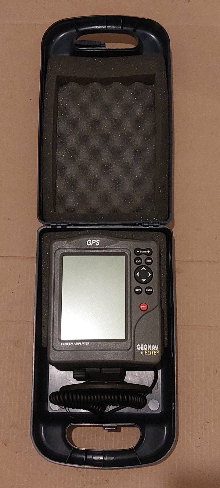 geonav 6 ELITE 3 kaartplotter, Watersport en Boten, Ophalen of Verzenden, Zo goed als nieuw, Kaartplotter of Fish Finder