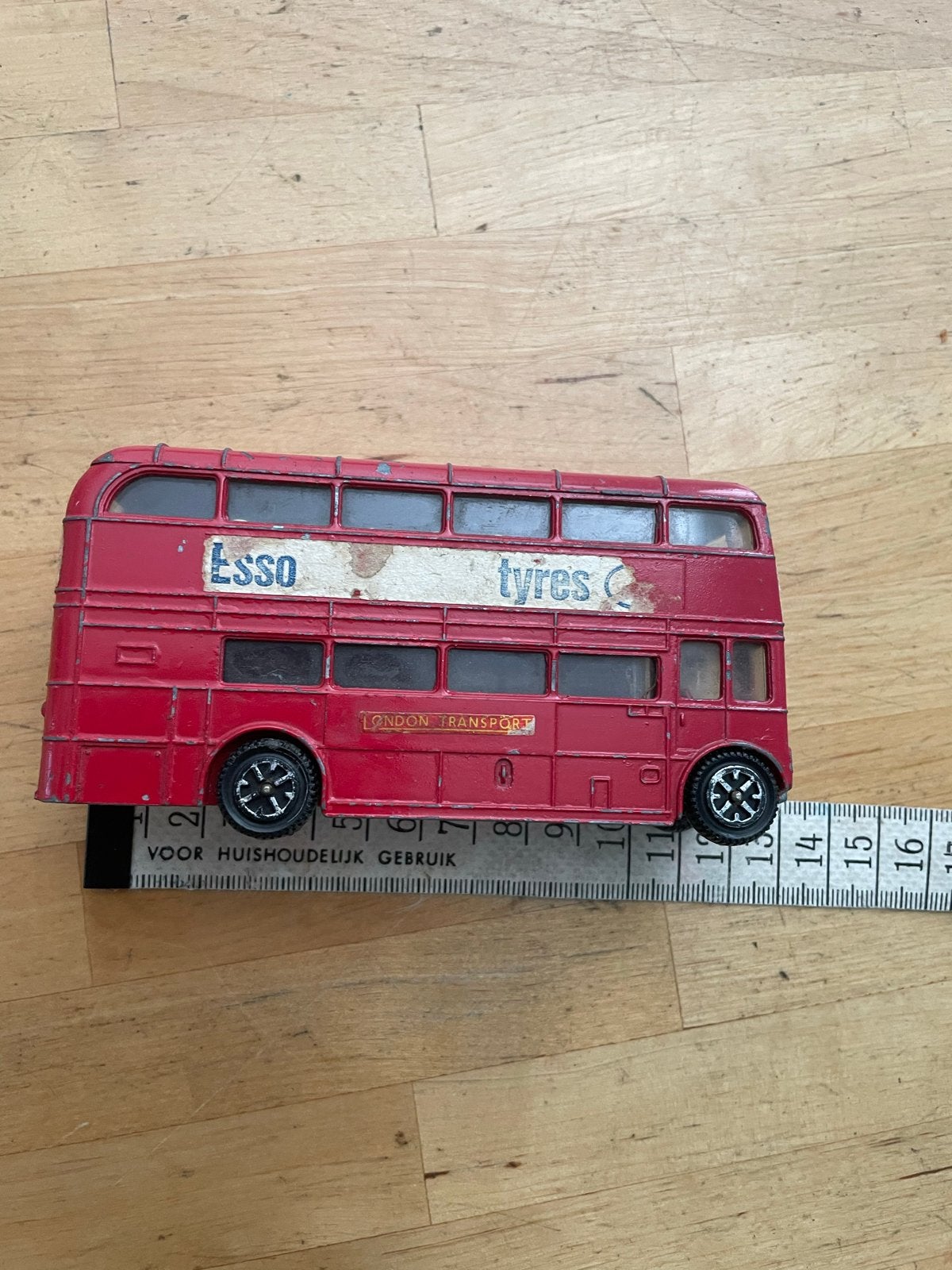 Vintage Dinky Toys Routemaster Bus - Made in England, Ophalen of Verzenden, Gebruikt, Bus of Vrachtwagen, Overige merken