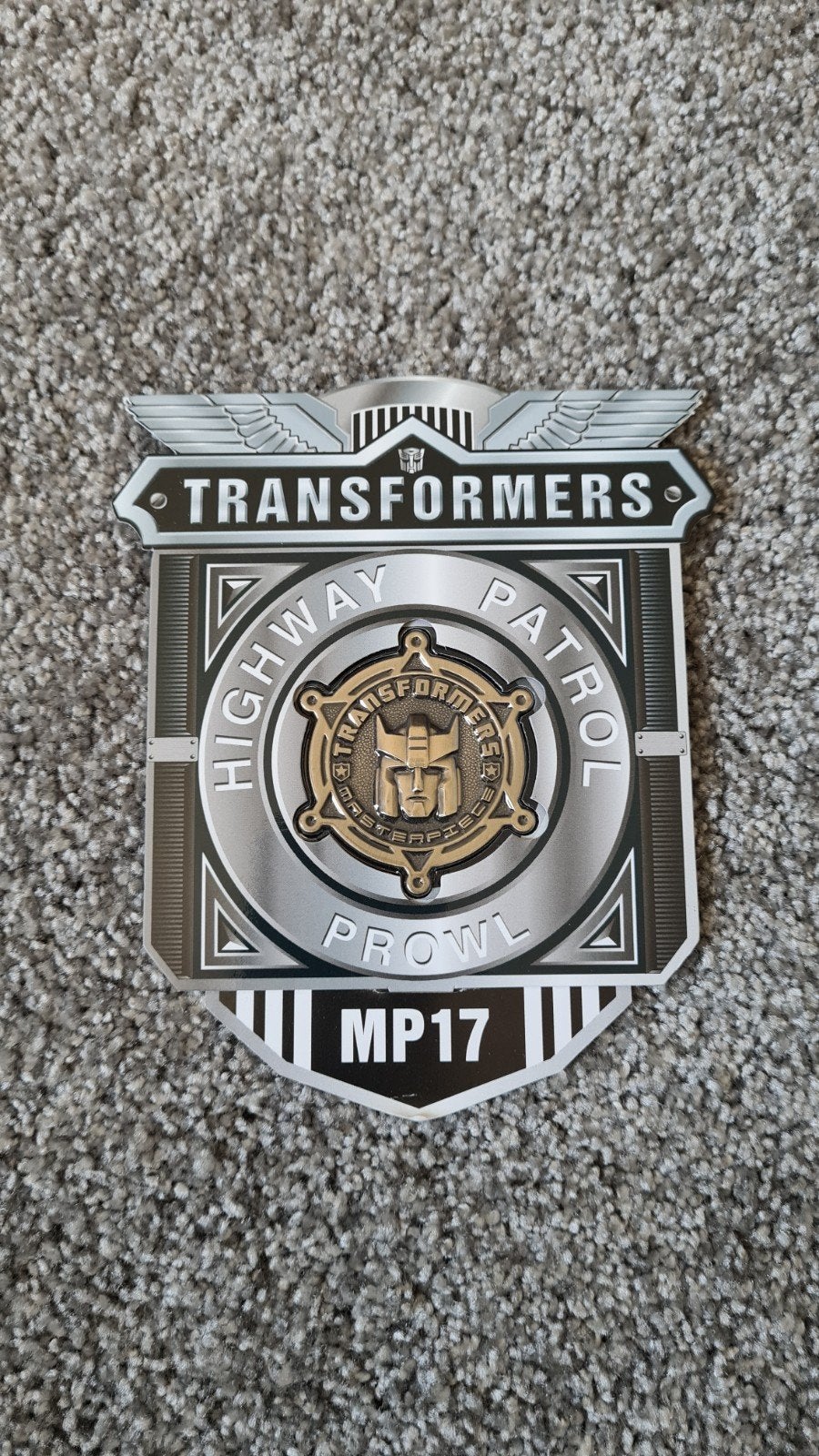 Transformers MP-17 Prowl Bonus Collector Coin, Overige generaties, Verzenden, Nieuw, Autobots