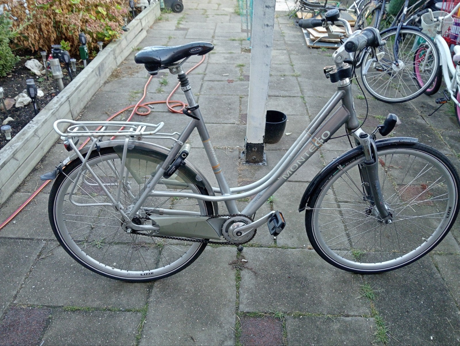 grijze damesfiets merk montego, Ophalen of Verzenden, Gebruikt, Overige merken