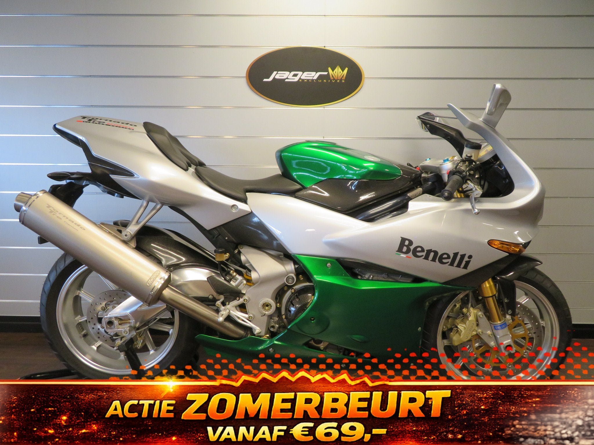 Benelli TORNADO TRE NOVECENTO LIM.EDITION! (bj 2003), Motoren, Bedrijf, Sport, 899 cc