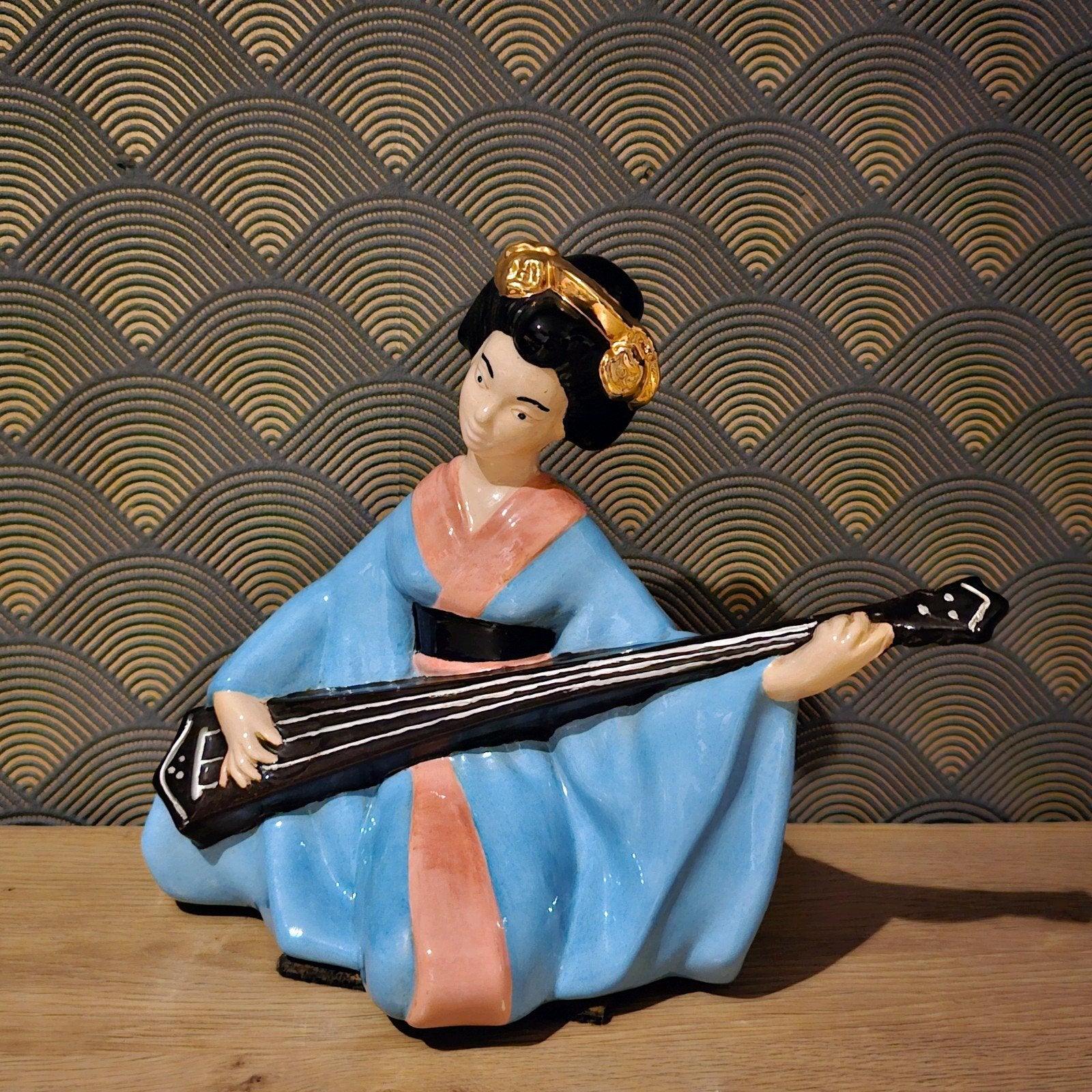 Japanse decoratie Geisha beeldje, Verzamelen, Ophalen of Verzenden, Zo goed als nieuw