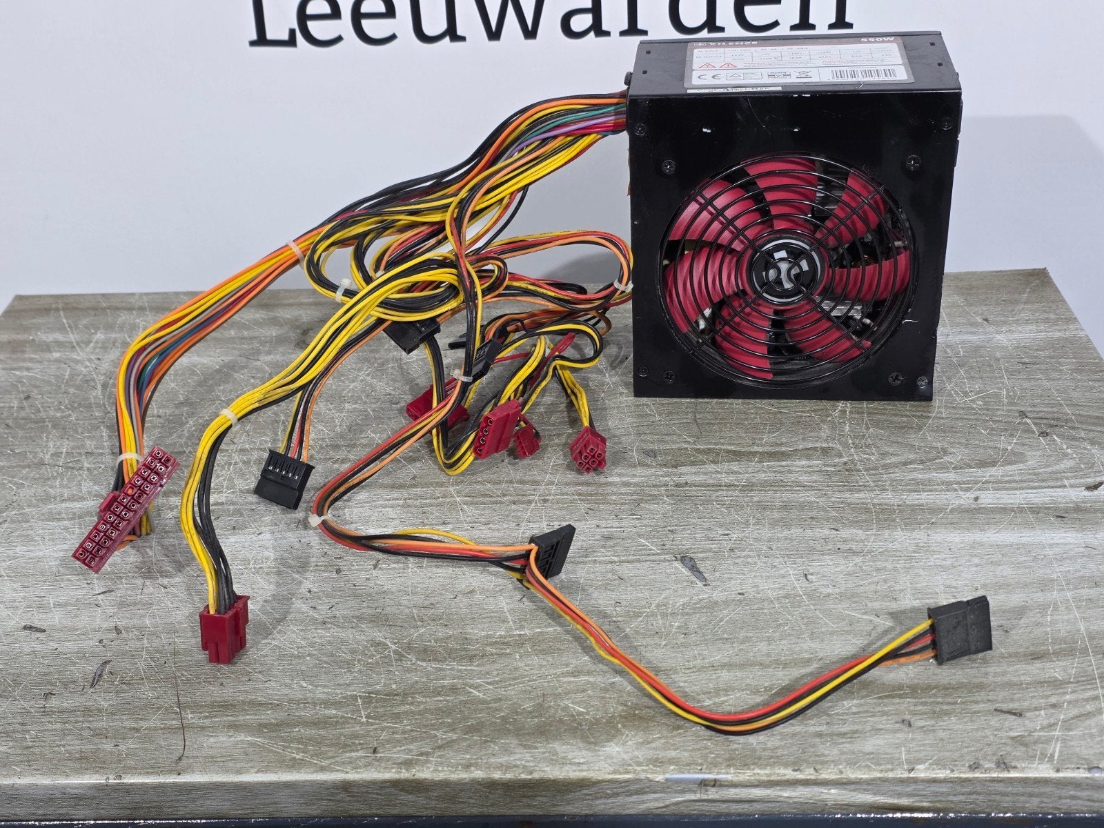 Xilence 550w max voeding psu power supply xp550, Gebruikt, ., Ophalen of Verzenden, .