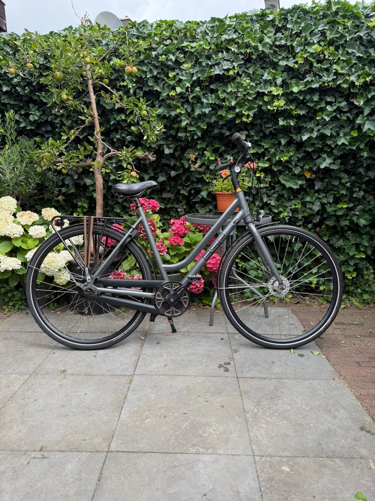 BSP damesfiets 56/28 met 7 versnellingen., Fietsen en Brommers, Fietsen | Dames | Damesfietsen, Versnellingen, Trommelrem, Ophalen
